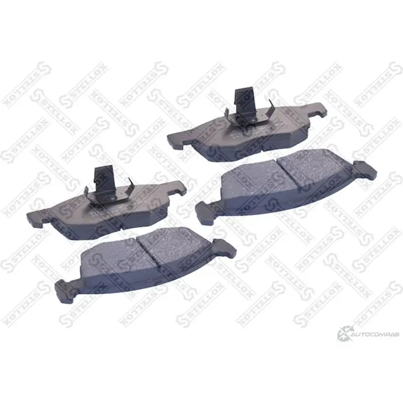 Тормозные колодки дисковые, комплект STELLOX 59346400 4057276131071 7WY58 BY 183 030-SX изображение 0