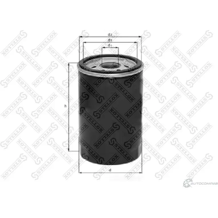 Масляный фильтр STELLOX 3605561 TURQP 77449 614 20-50065-SX