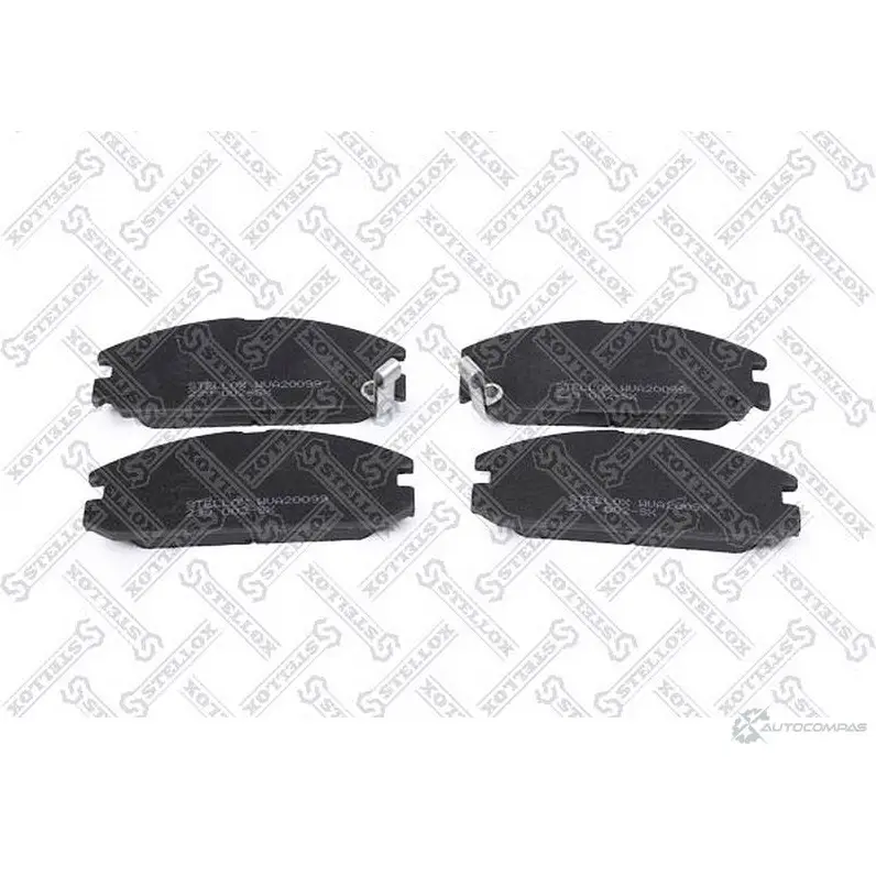 Тормозные колодки дисковые, комплект STELLOX 4057276138889 3606678 V Z3GTG 239 002-SX