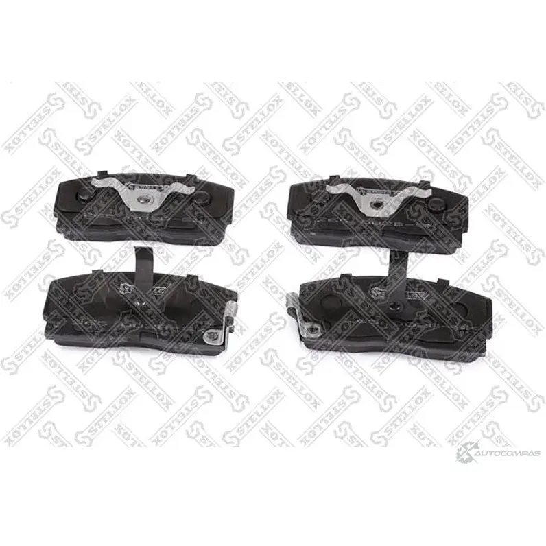 Тормозные колодки дисковые, комплект STELLOX 265 002B-SX X9RB O 3607245