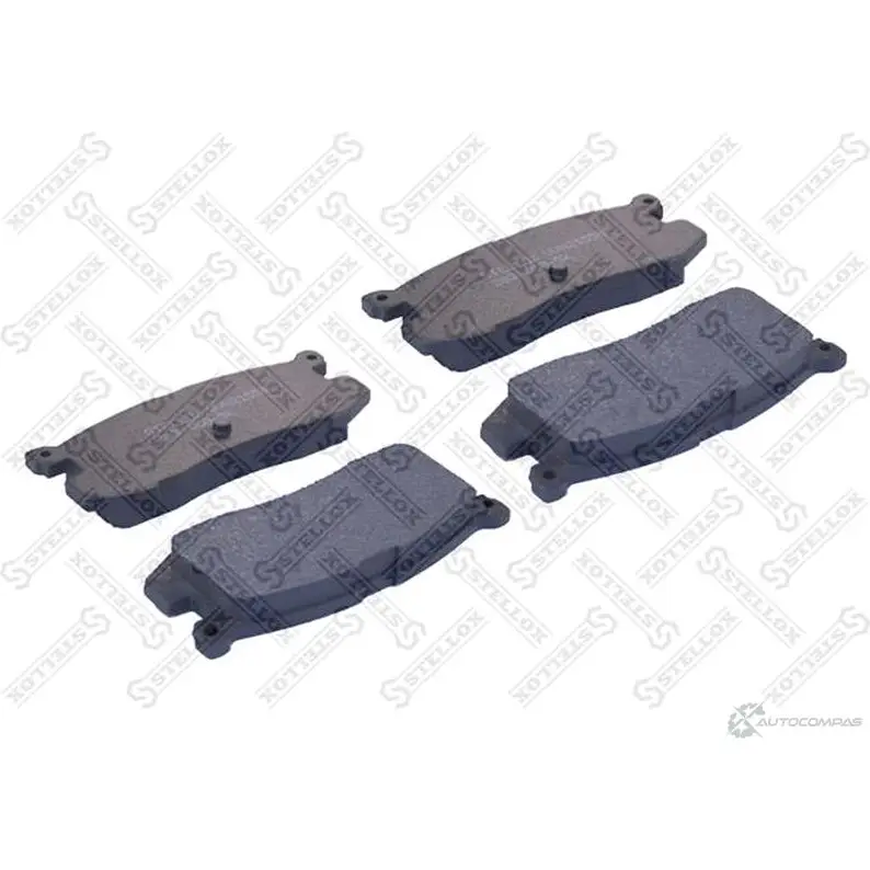 Тормозные колодки дисковые, комплект STELLOX 283 000-SX 60046194 4057276151673 M3 VBS