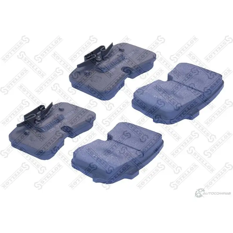 Тормозные колодки дисковые, комплект STELLOX 339 000-SX 4057276156937 LZ0 TIOA 59232196