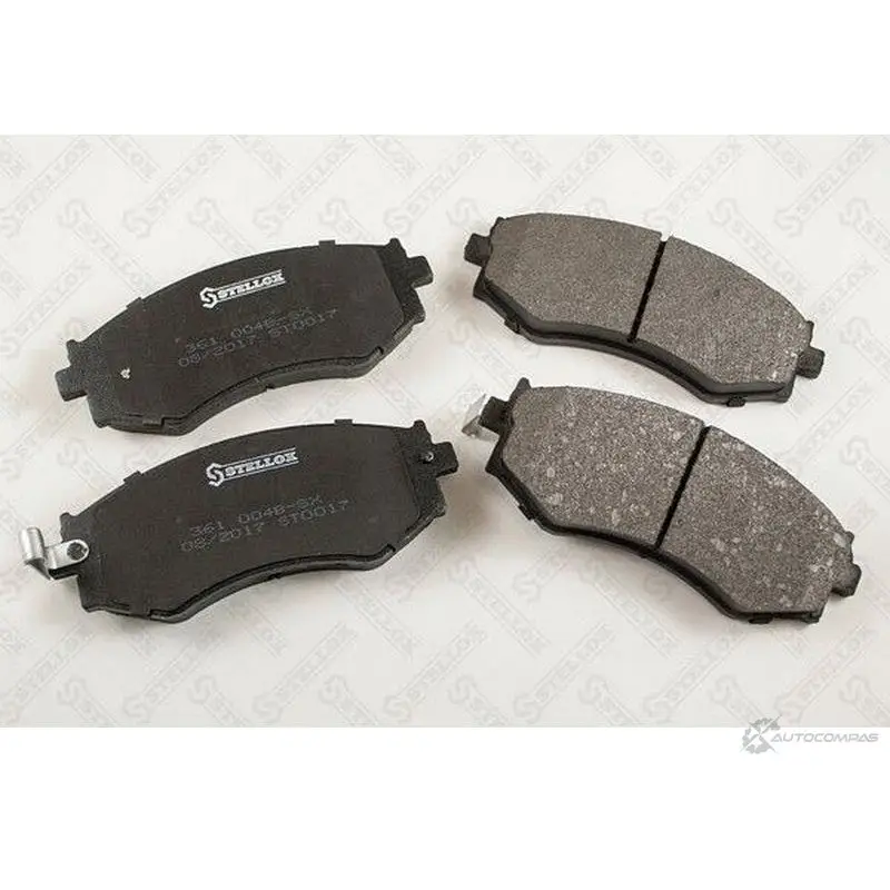 Тормозные колодки дисковые, комплект STELLOX 3608558 361 004B-SX 9 X4GY изображение 0