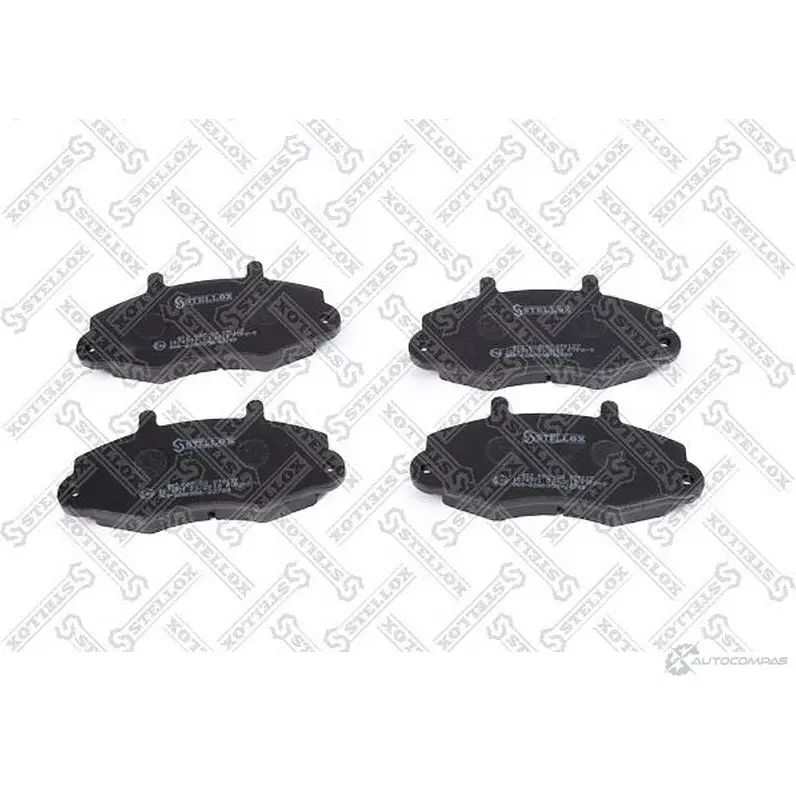 Тормозные колодки дисковые, комплект STELLOX 402 002-SX 3608744 4057276158641 L IYS3LN