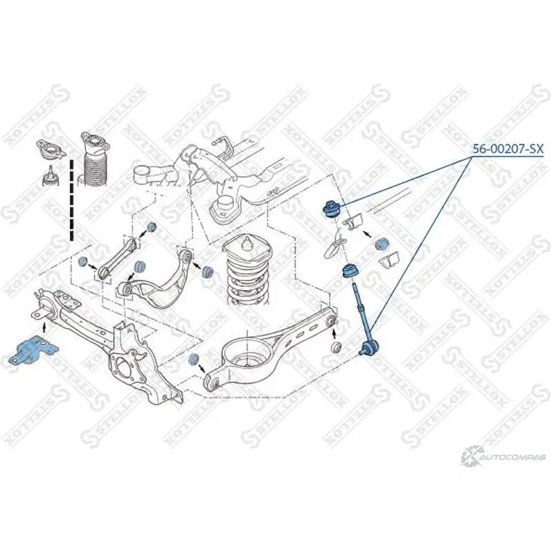 Стойка стабилизатора STELLOX 96ZW GF 4057276213869 3614084 56-00207-SX изображение 1
