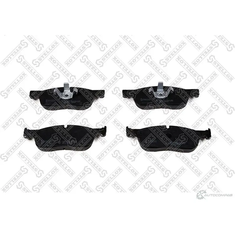 Тормозные колодки дисковые, комплект STELLOX 1437202472 689 014-SX ZZH5 U