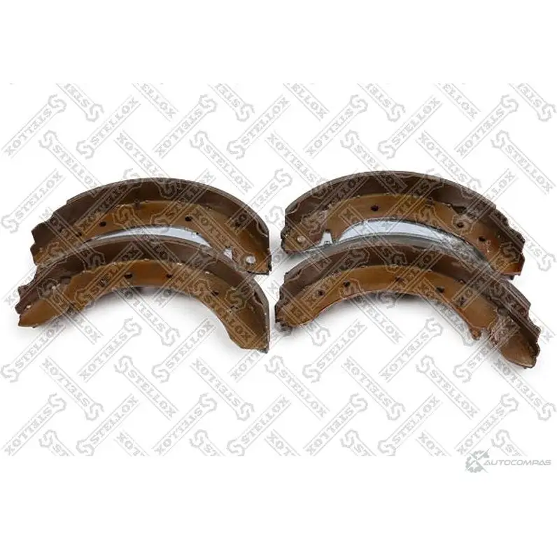 Тормозные колодки STELLOX 730 100-SX 4 9SRJZ 3619839 4057276261372