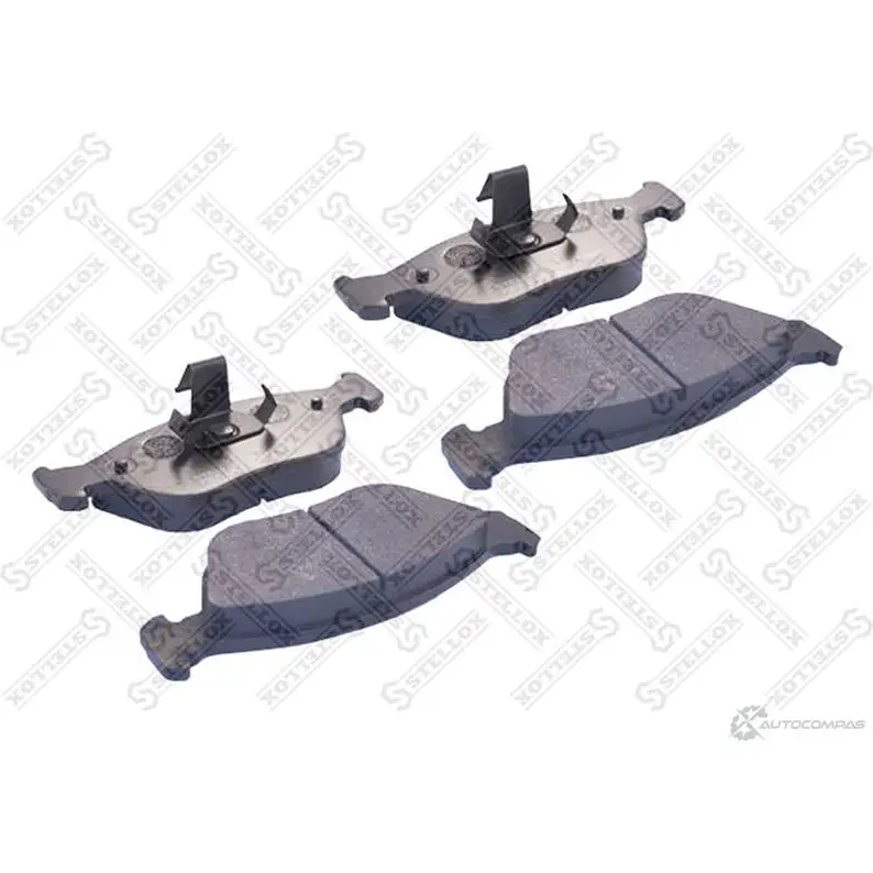 Тормозные колодки дисковые, комплект STELLOX 4057276261457 59173606 733 000-SX XRH HQN