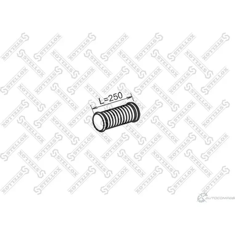 Гофра глушителя STELLOX 4057276298958 82-01616-SX YYV Q1 581026414