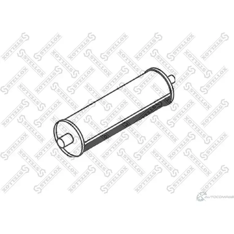 Глушитель STELLOX 4057276300040 1LJ J3S 82-03030-SX 683697650 изображение 0