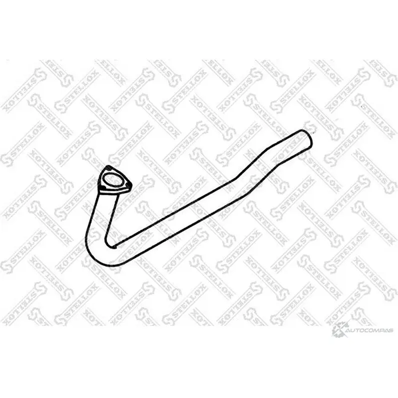 Выхлопная труба глушителя STELLOX 82-03593-SX AXZ 11 4057276301757 630906862