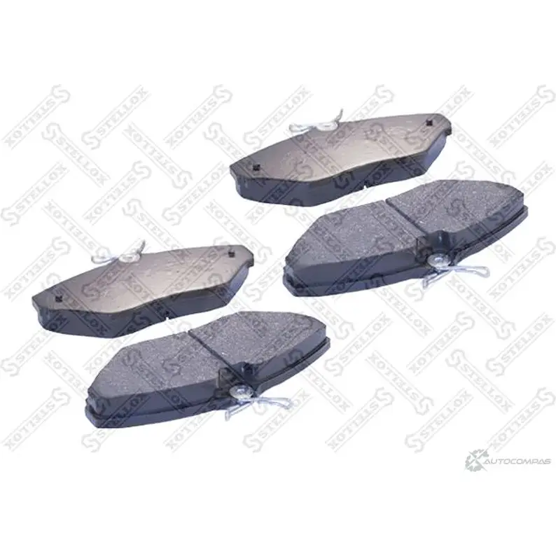 Тормозные колодки дисковые, комплект STELLOX 845 020-SX 4057276354173 62D Y35 59920498