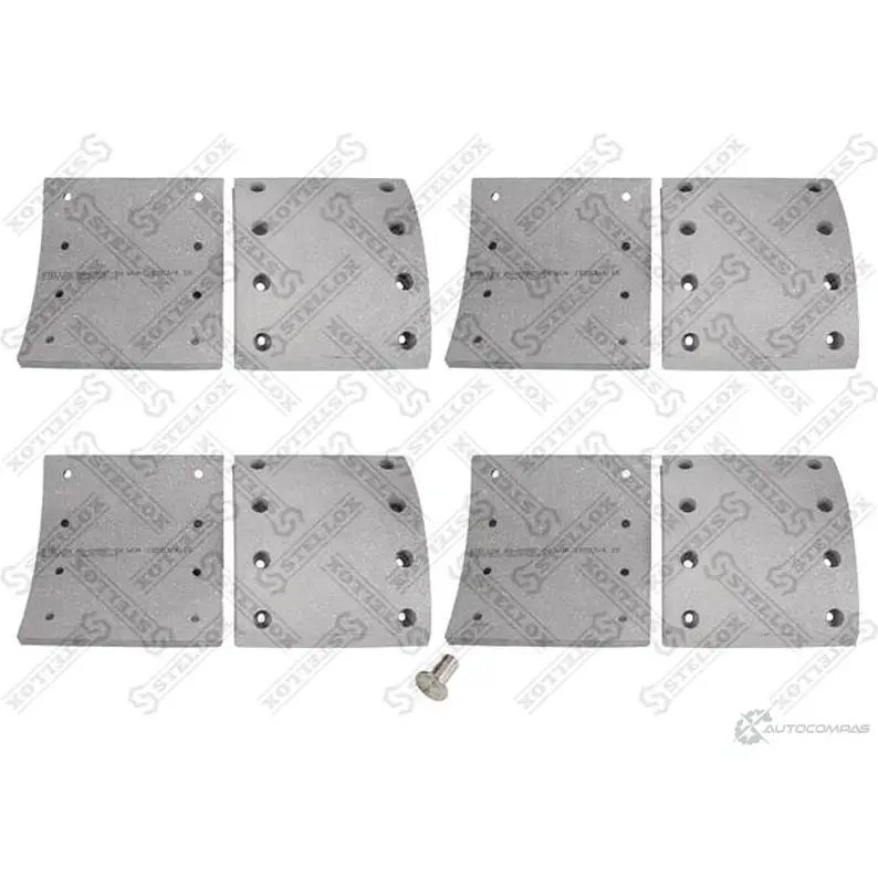 Накладки, башмаки тормозных колодок STELLOX 3627005 85-00987-SX 7H4JM 1 9283