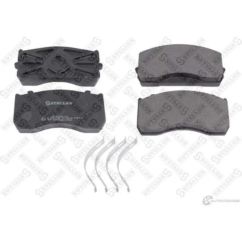 Тормозные колодки дисковые, комплект STELLOX 85-01420-SX 2 9115 0MYWK 3627177
