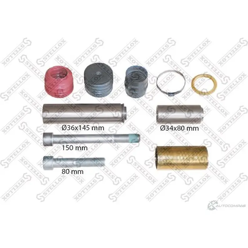 Ремкомплект суппорта STELLOX D3 XOL 4057276379145 55016450 85-10330-SX