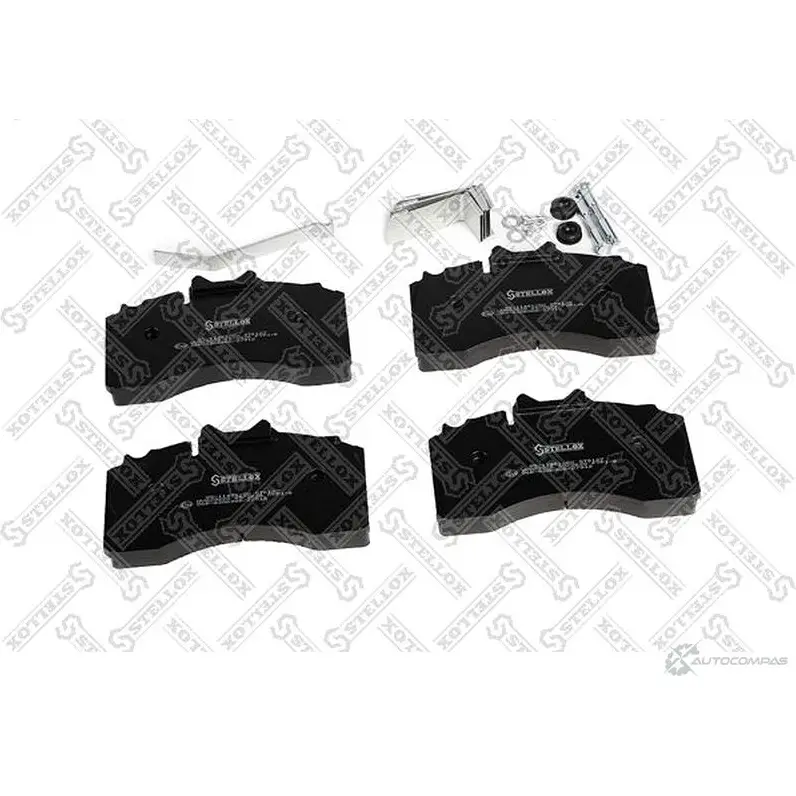 Тормозные колодки дисковые, комплект STELLOX A11 9H 4057276473898 160909709 85-11481-SX