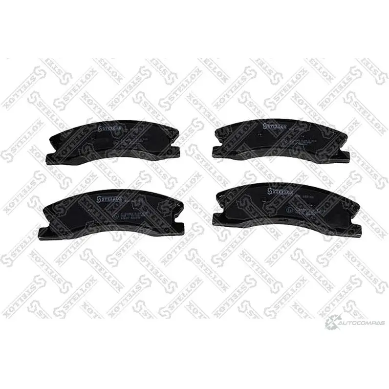 Тормозные колодки дисковые, комплект STELLOX 984 002-SX DAB 8D 4057276458109 59644054