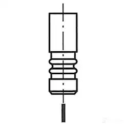 Впускной клапан FRECCIA P88 JXFK 1958525 R4878/SCR 8112000012043 изображение 0