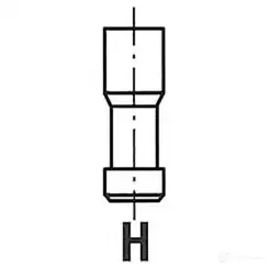 Впускной клапан FRECCIA 5HHOZ U 1957901 8112000004161 R3799/RCR