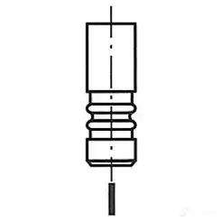 Впускной клапан FRECCIA R6417/SCR 7NZH A 1958985 8112000018847 изображение 0