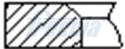 Комплект поршневых колец FRECCIA FR10-207900 6P9X V 1440443137 - Изображение 1