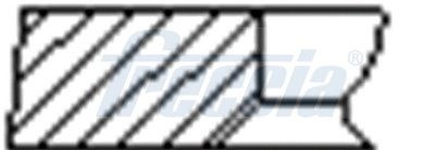 Комплект поршневых колец FRECCIA DXWUT R 1440443261 FR10-385700 изображение 1