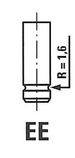 Впускной клапан FRECCIA 1424819637 I XD6L R7047/SARNT