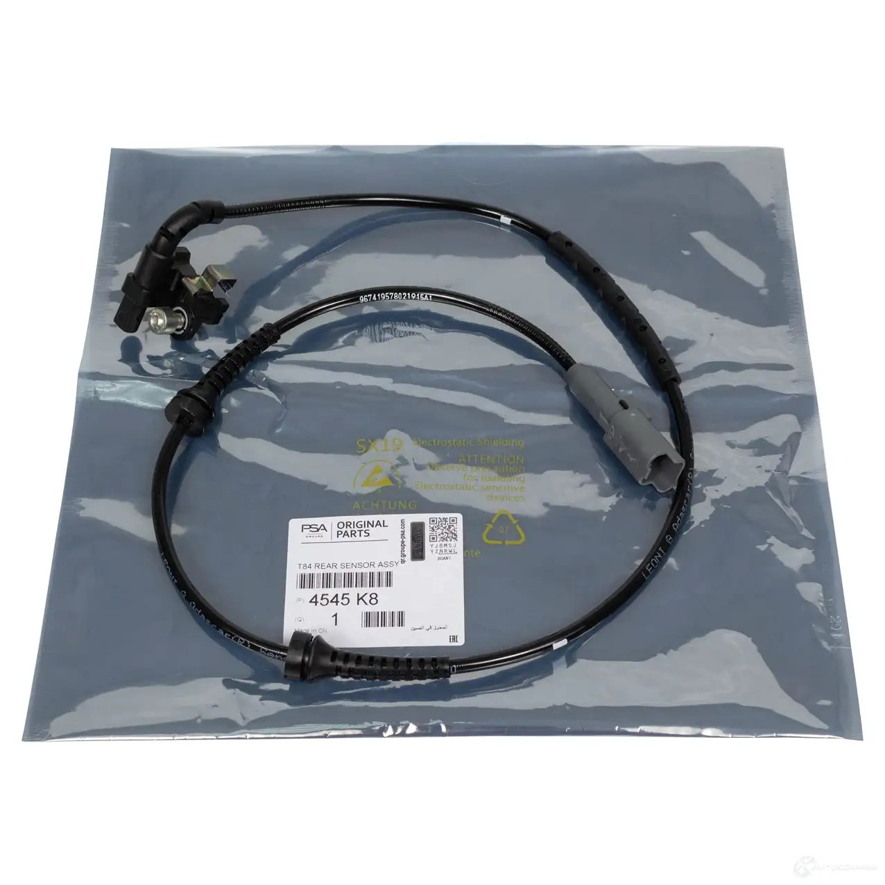 Оригинальный задний датчик ABS 3008 CITROEN/PEUGEOT 4545K8 LG BQ636 1206608502 - Изображение 1