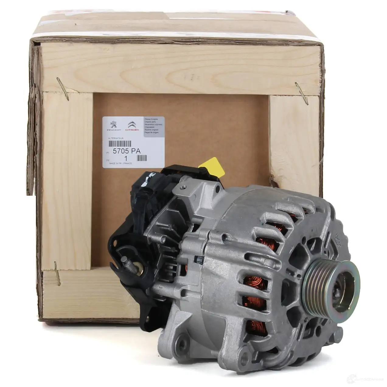 Оригинальный генератор 12в 180а 1,6/2,0 HDI CITROEN/PEUGEOT 5705PA DX UJAK 22716840 - Изображение 1