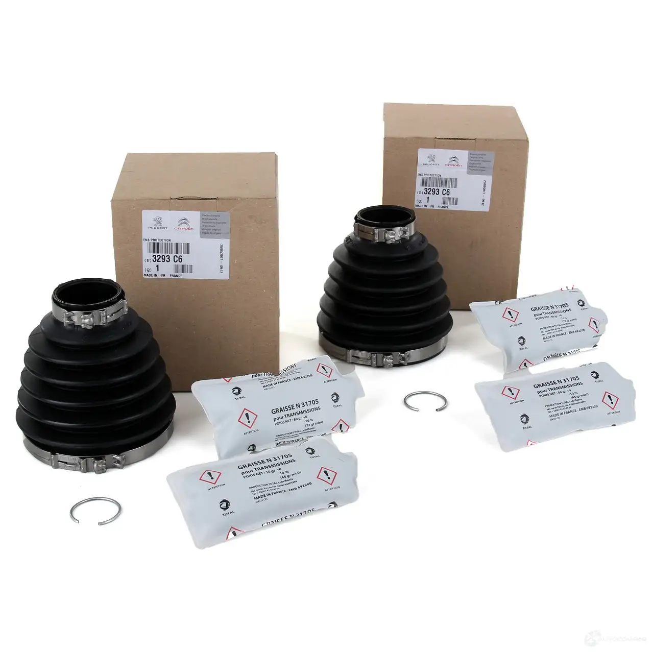 Пыльник шруса, ремкомплект CITROEN/PEUGEOT J8 EE1 21406438 3293.C6 - Изображение 1