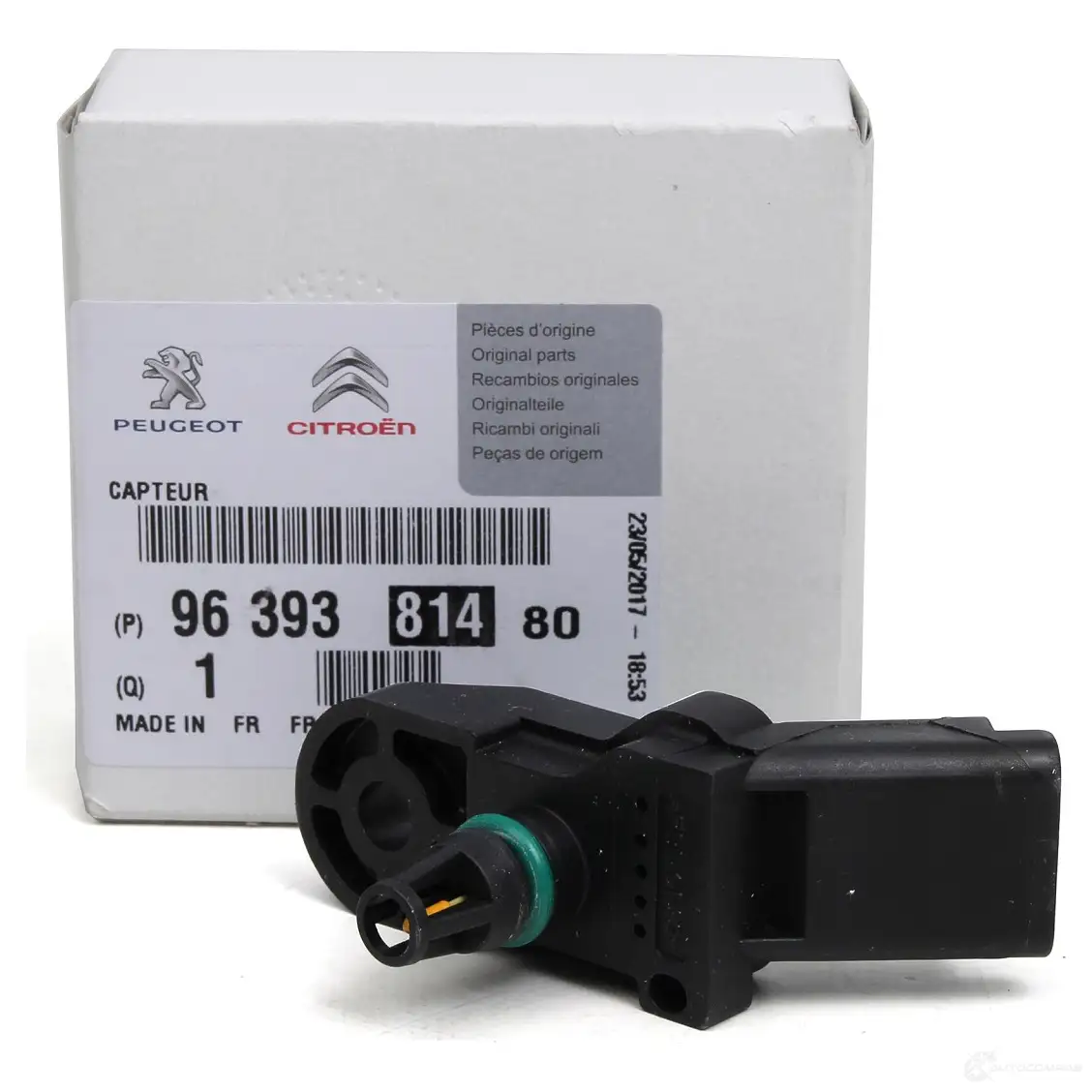 Оригинальный датчик абсолютного давления CITROEN/PEUGEOT 21521892 9639381480 GFU 99 - Изображение 1