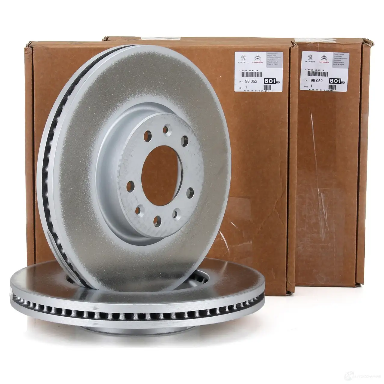 Тормозной диск CITROEN/PEUGEOT 25083070 LETAUW U 9805260180 - Изображение 1