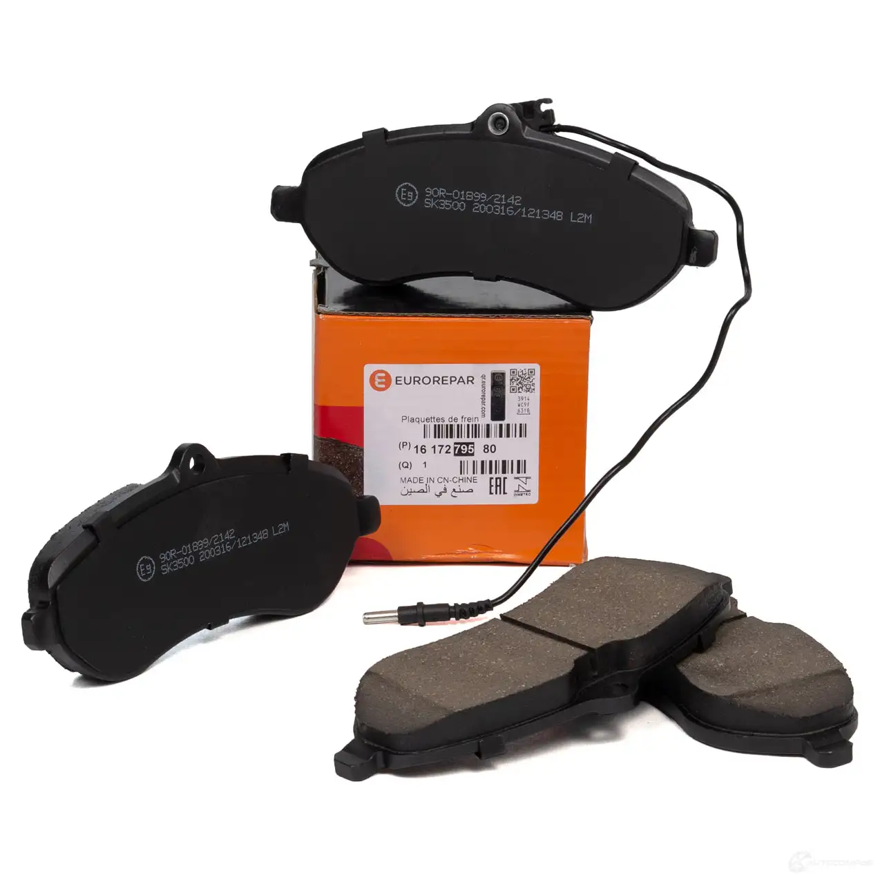 Тормозные колодки, дисковые, комплект CITROEN/PEUGEOT 1216694920 16 172 795 80 AL YH6O изображение 0
