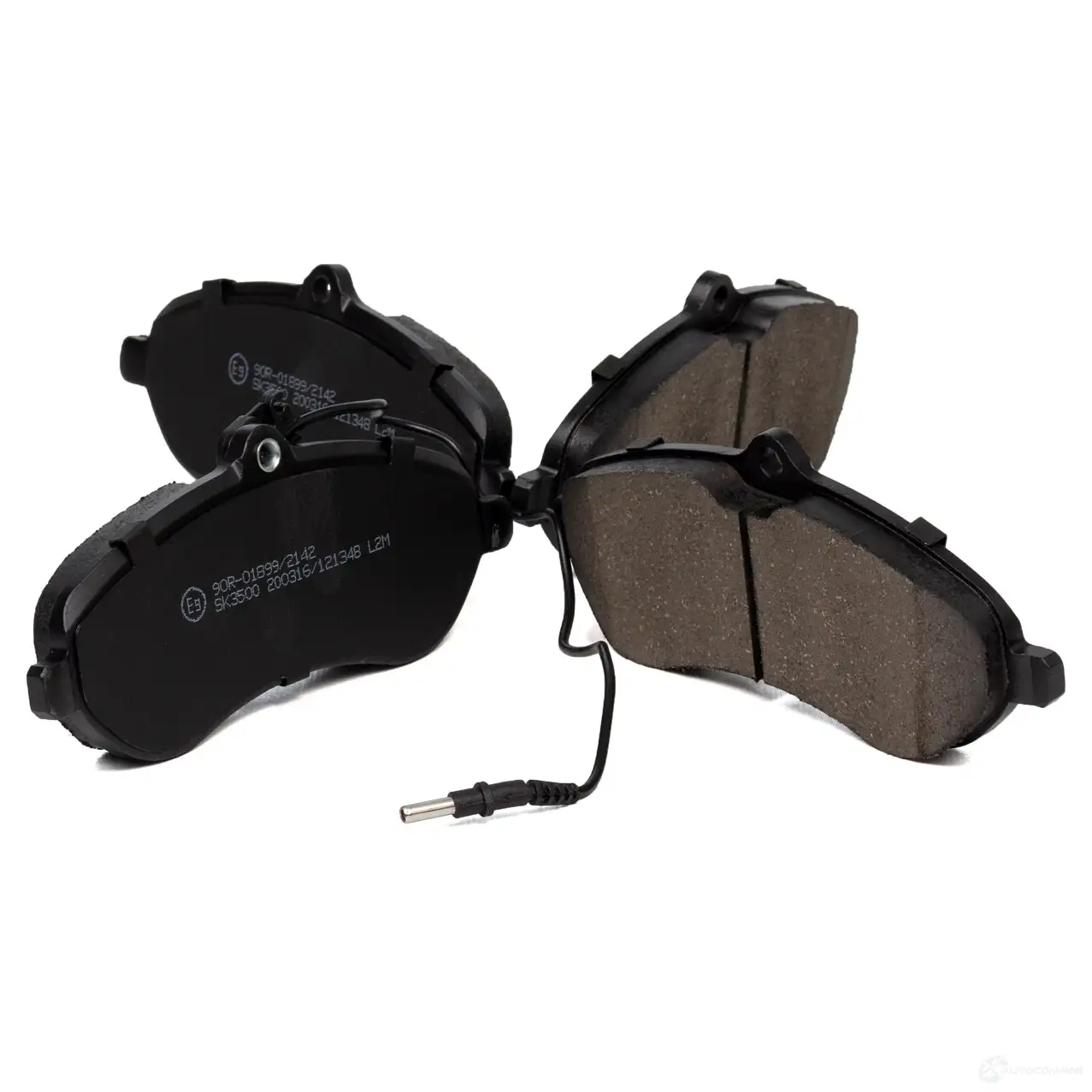 Тормозные колодки, дисковые, комплект CITROEN/PEUGEOT 1216694920 16 172 795 80 AL YH6O изображение 1