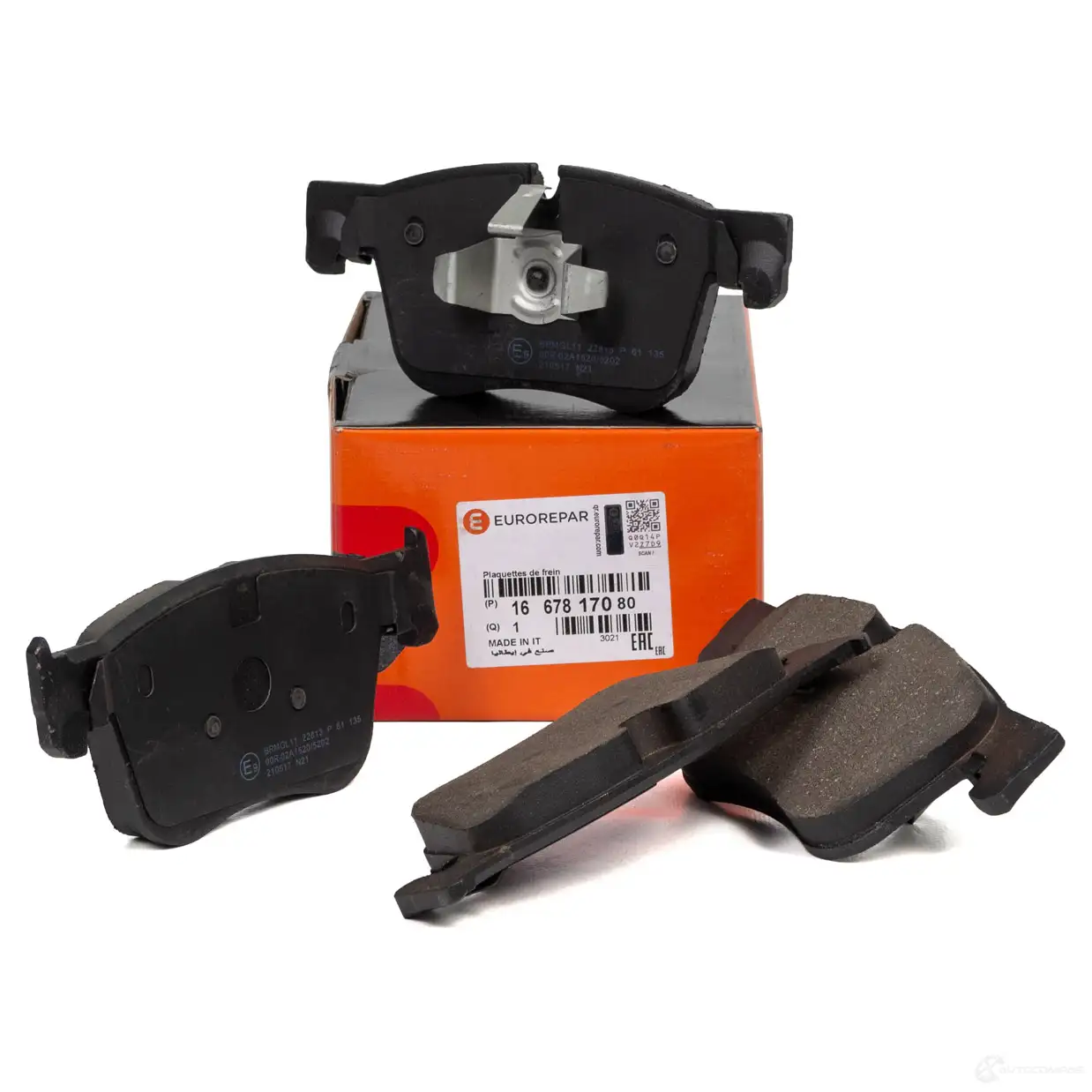 Тормозные колодки, дисковые, комплект CITROEN/PEUGEOT 16 678 170 80 6R WR7 1437028104 - Изображение 1