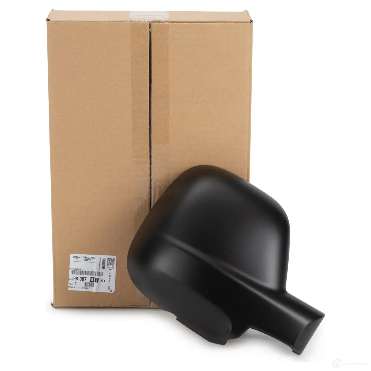 Оригинальная крышка правого зеркала Berlingo CITROEN/PEUGEOT 98087411XT A0FXR Y 1227149970 изображение 0