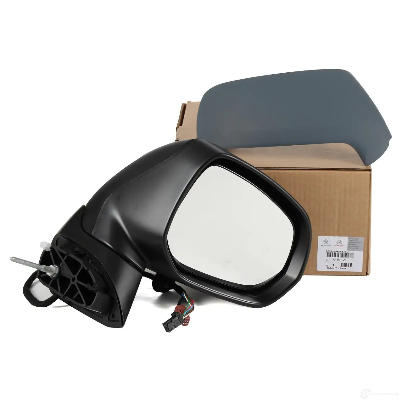 Оригинальное правое зеркало 3008 0U 5008 0U 0E CITROEN/PEUGEOT HQ971 V 8153ZF 24717252 - Изображение 1