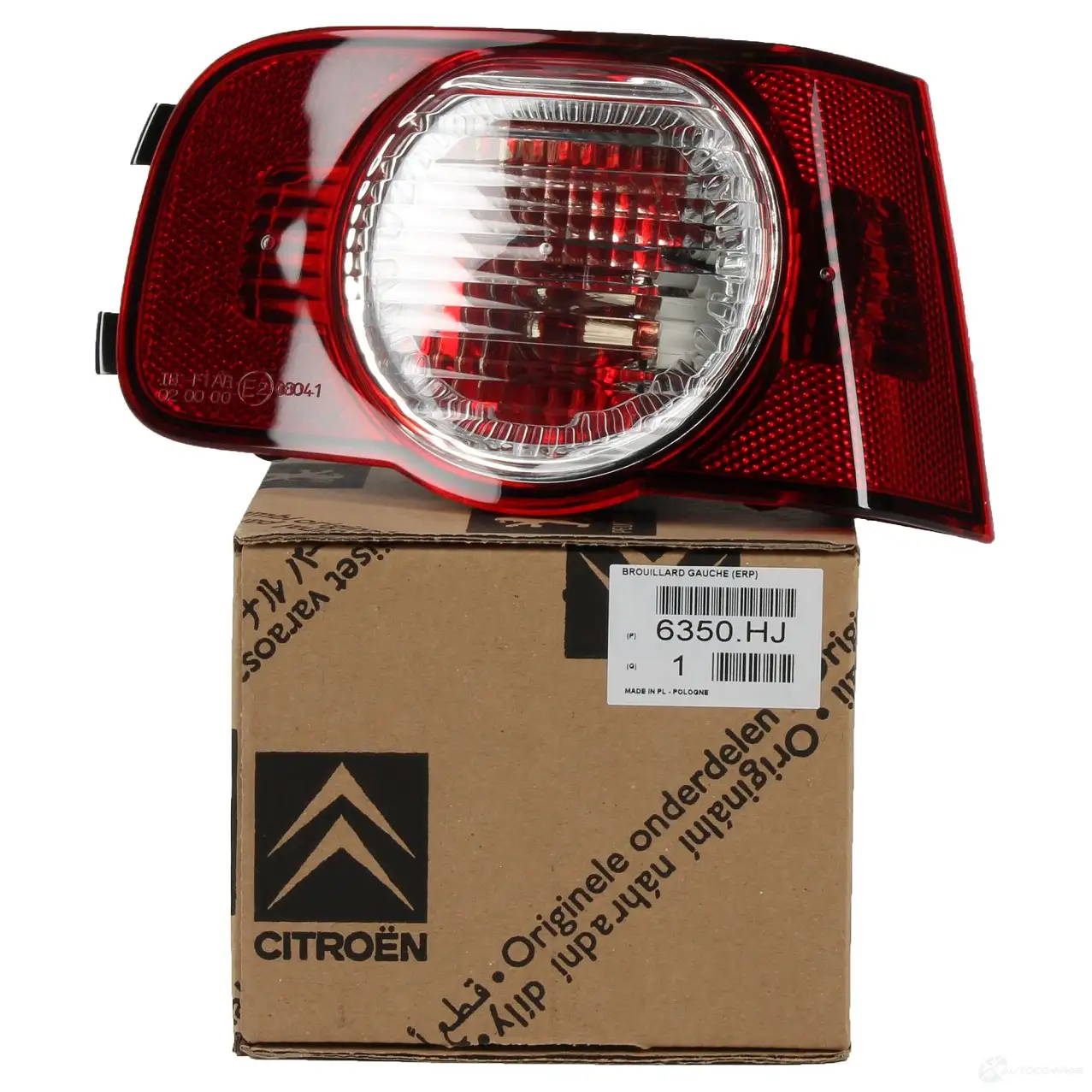 Противотуманная фара, противотуманка птф CITROEN/PEUGEOT 22755000 6350HJ 2ZY8 5 - Изображение 1