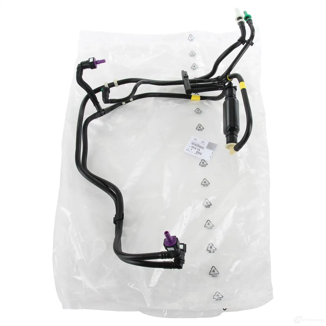 Оригинальный топливный шланг 1.6HDi CITROEN/PEUGEOT QI4EZ N 45217452 1574T5 изображение 0