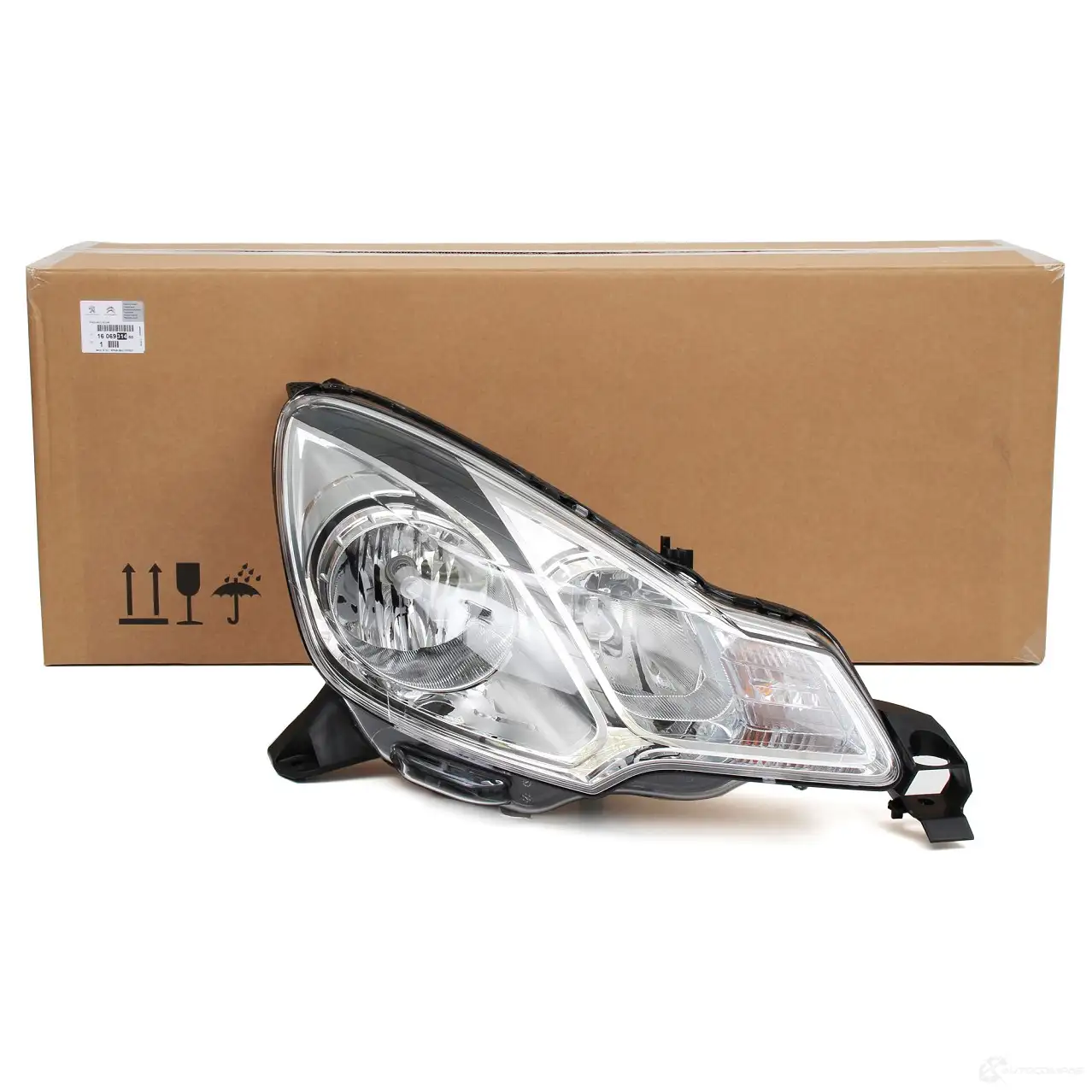 Оригинальная галогенная правая фара C3 2 DS3 с №13292 CITROEN/PEUGEOT Q LXG2 24653454 1606931480 - Изображение 1
