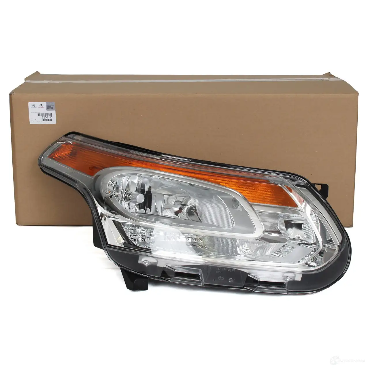 Фара передняя правая электро с мотором h1/h7 CITROEN/PEUGEOT 03OH8 A 6206N5 21443008 - Изображение 1