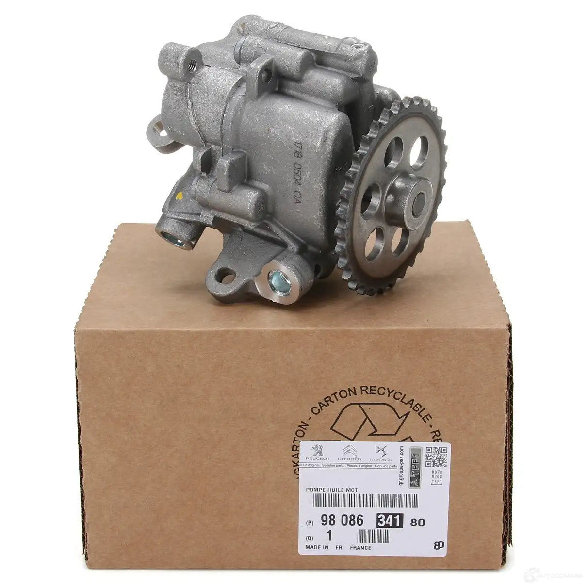 Оригинальный масляный насос JUMPER BOXER 2,2 HDI 110-150 л.с. CITROEN/PEUGEOT 22088596 ACRXUN Y 9808634180 - Изображение 1