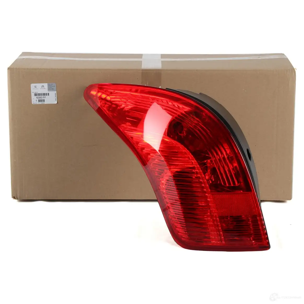 Оригинальный левый задний фонарь 308 SW (4E 4H) CITROEN/PEUGEOT VMPLS FU 24716508 6350FF - Изображение 1