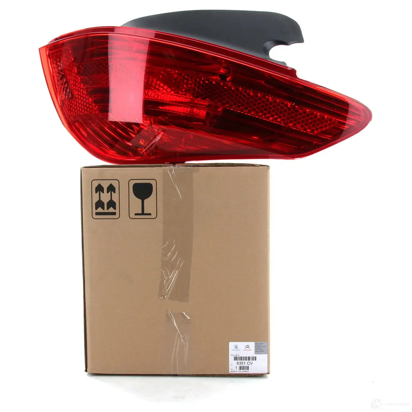 Оригинальный правый задний фонарь 308 от 09,2007 CITROEN/PEUGEOT 24716506 6P5 ZV 6351CV