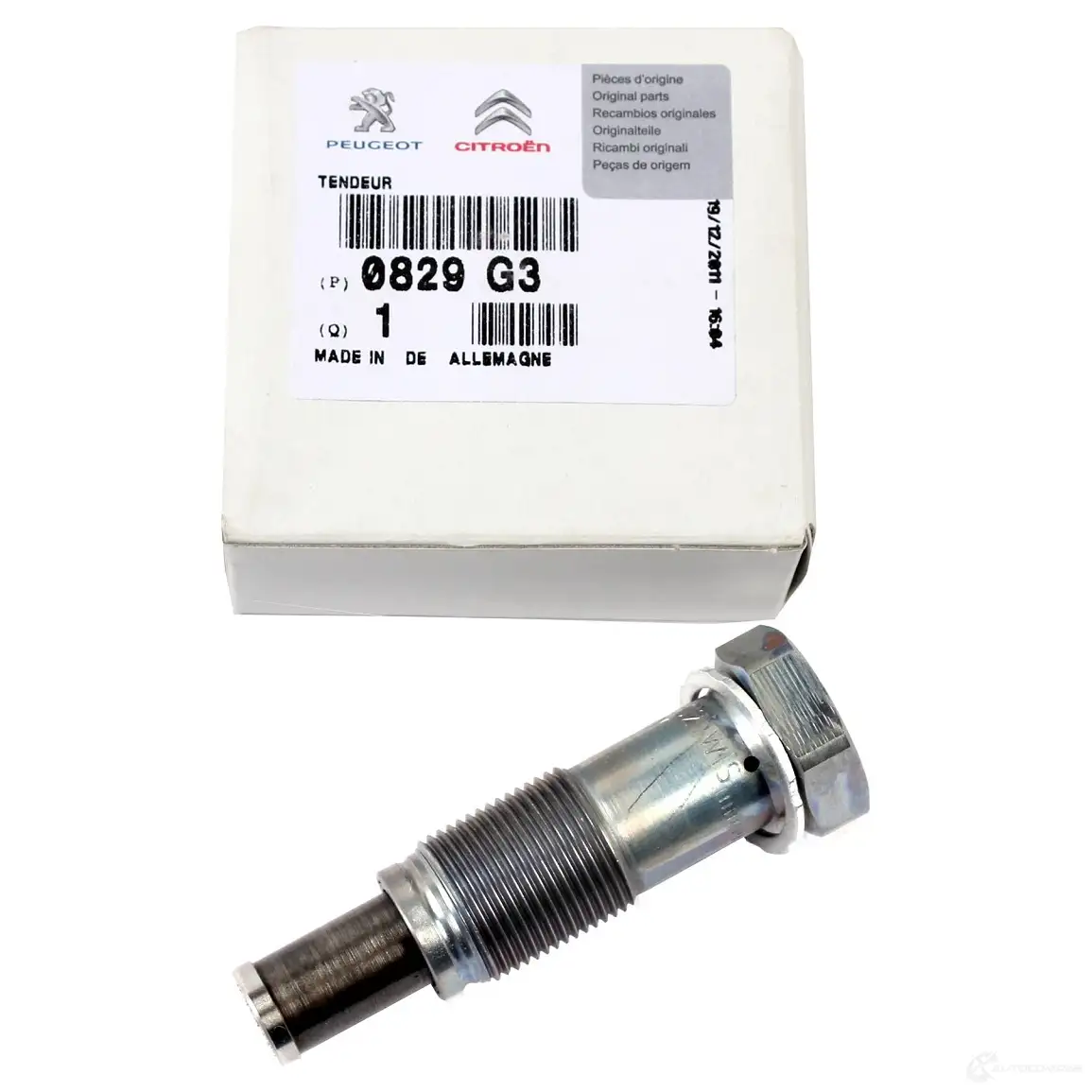 Оригинальный натяжитель цепи ГРМ 1,4 / 1,6 VTI 16V CITROEN/PEUGEOT B Z8PA 9824831480 1438179641 изображение 0