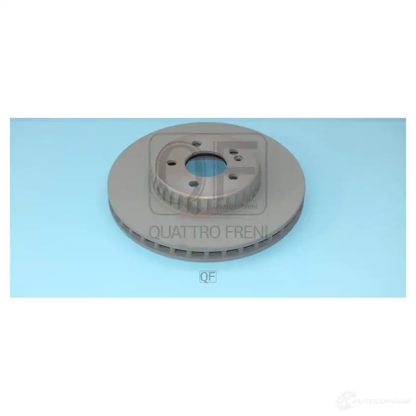 Диск тормозной спереди QUATTRO FRENI 5 S06Z QF00F00006 1439951623 изображение 0