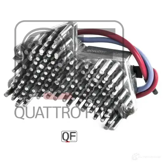Блок резистор отопителя QUATTRO FRENI QF00T00668 1233225488 YCCS PW изображение 1