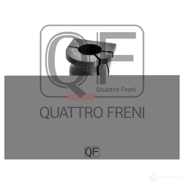 Втулка стабилизатора сзади QUATTRO FRENI 1233232950 QF00U00294 3 INRSV изображение 1