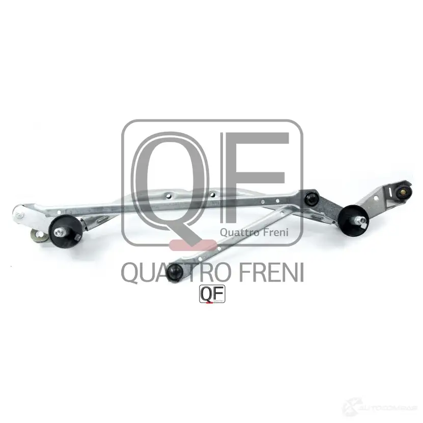 Трапеция стеклоочистителя без мотора спереди j10e QUATTRO FRENI QF01N00017 1233235384 5A68E 81 - Изображение 1