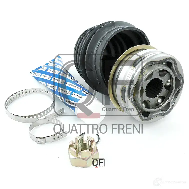 Шрус наружный 27x56x26 спереди слева QUATTRO FRENI 1233261712 GJ1 ZW1 QF11C00036 изображение 2